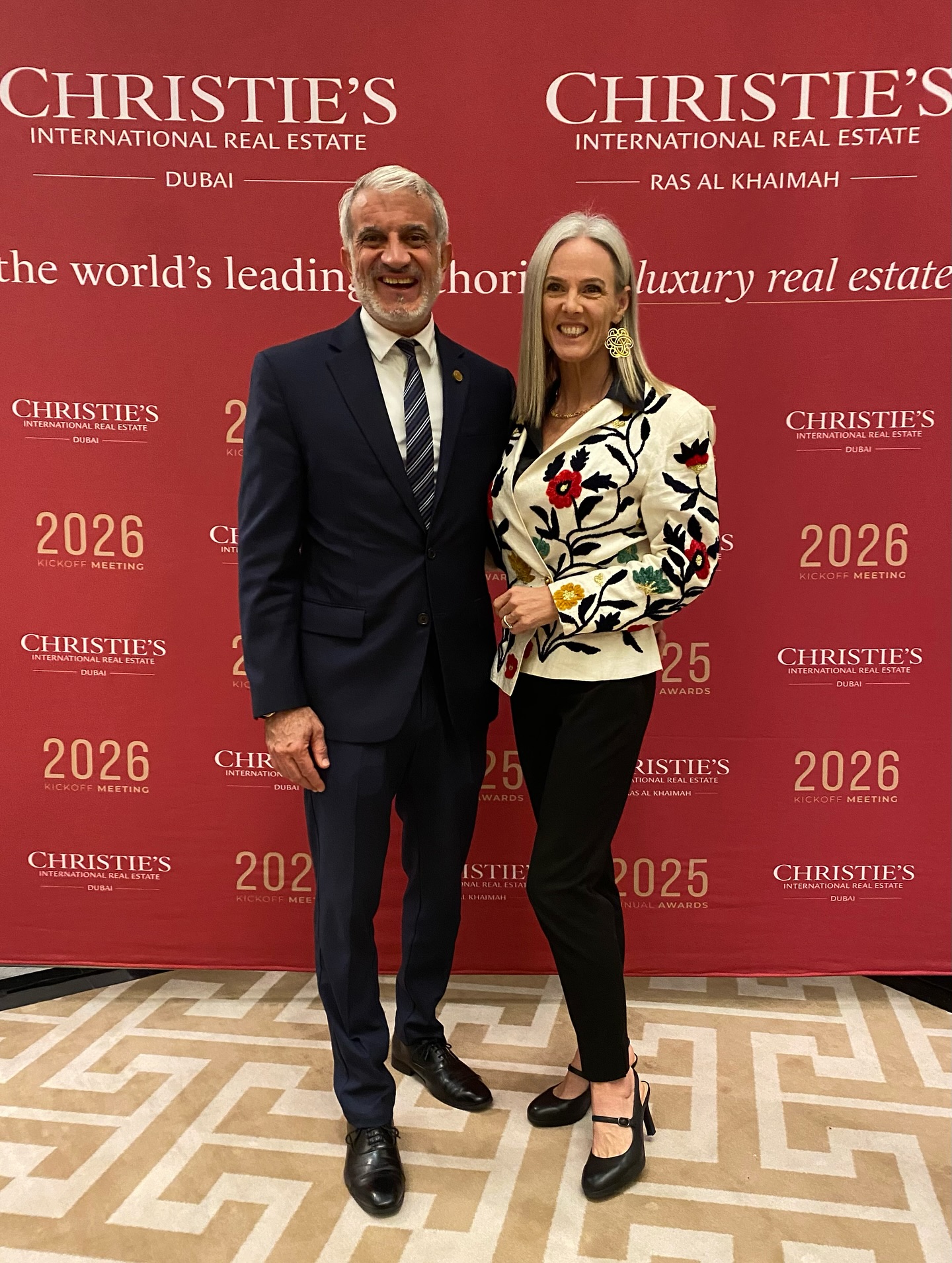 Pavlos and Nyreé Lunghis · Christie's International Real Estate Dubai