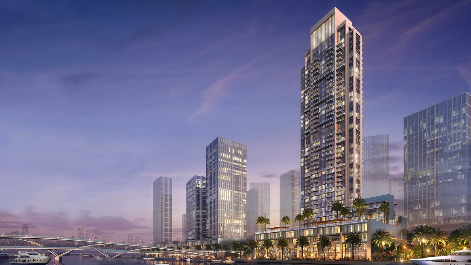 Dubai Creek Harbour tower · among the developments coming online